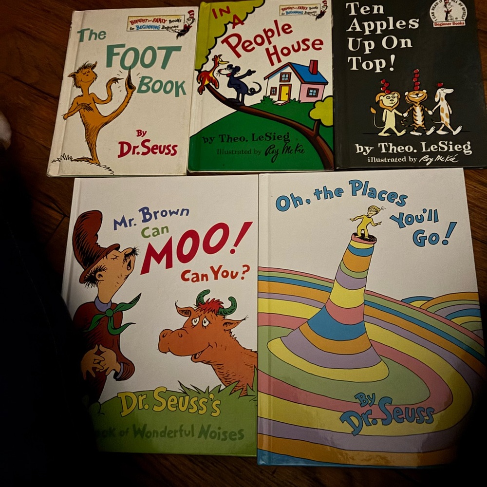 Dr. Seuss book lot